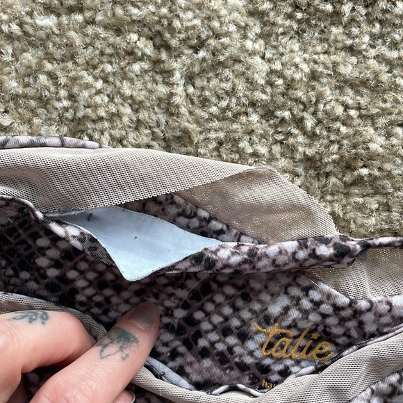 NWT Talie Golds Snakeskin Print Bikini - Picture 6 of 8